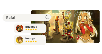 Joueur cherchant un forgemage qui joue sur Rafal - Dofus sur Forgemage.net